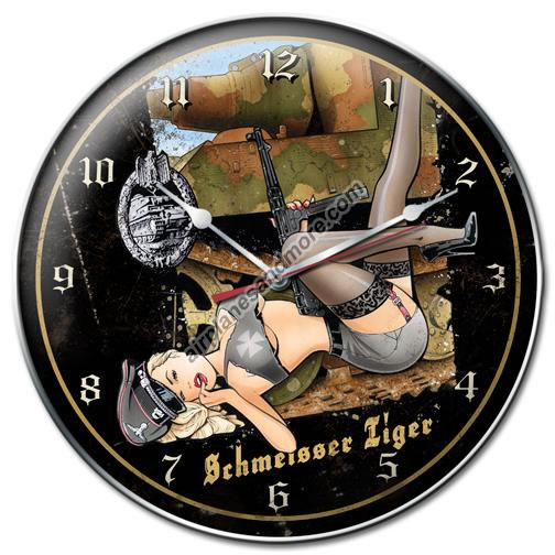 Schmeisser Tiger Collectible Wall Clock